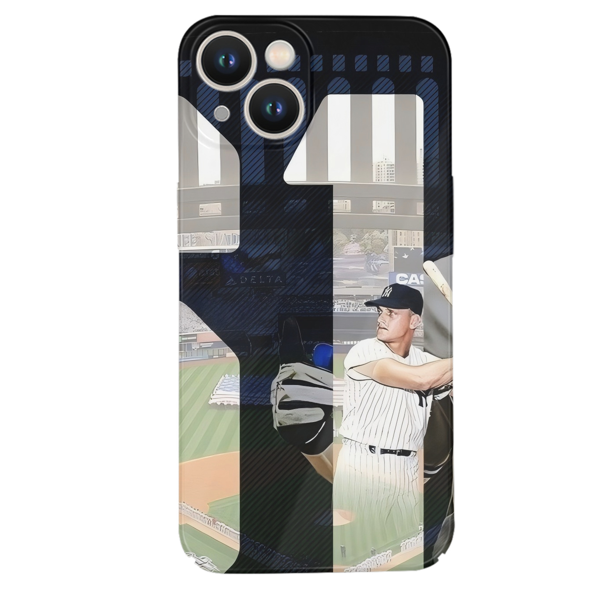 Aaron Judge 61 Home Runs 1 IPhone 14 Series Full-Cover Hard Case – Shockproof With Raised Camera Protection – Precise Cutouts, Wireless Charging Compatible – Durable, Anti-Yellowing, Easy To Clean